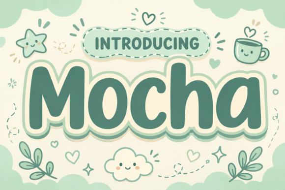 Discover the Cozy Charm of the Motcha Display Typeface