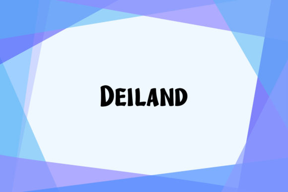 Why Deiland is a Go-To Typeface for Modern, Playful Design