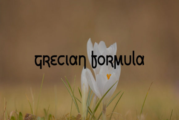 Why Grecian Formula Could Be Your Next Go-To Display Typeface