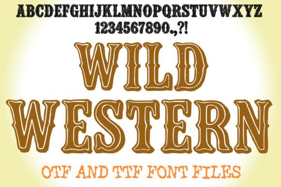 Wild Western Font: Capture the Spirit of the Frontier